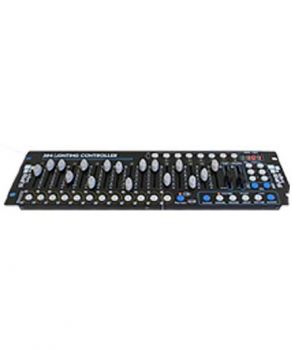 384LIGHTING CONTROLLER, CONTROLADOR DMX, SUPER BRIGHT & LOUD.