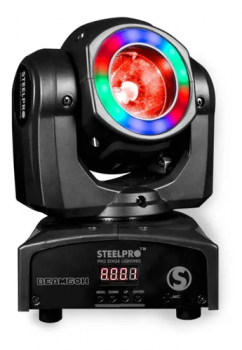 MINI CABEZA MOTORIZADA BEAM60H  STEEL PRO