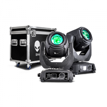 PAQUETE DE  CABEZA MOVIL  BEAM 2R  CON CASE ALIEN