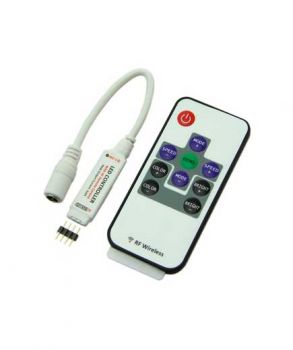 CONTROLADOR RF CONTROL REMOTO PARA TIRA RGB