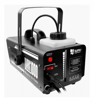 MAQUINA DE HUMO 1000W TIRO HORIZONTAL CON CONTROL