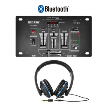 MEZCLADORAS DJ302U STEEL PRO