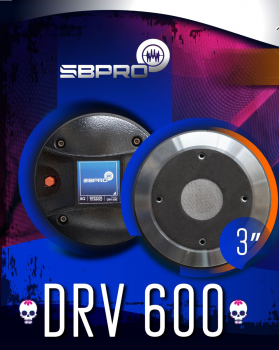 DRIVER DE 3" DRV 600 SUPER BRIGHT AND LOUD