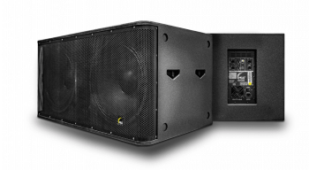 SUBWOOFER ACTIVO DS2860 DE 2X18" DE 1000W INCLUYE DSP MELO