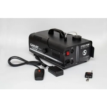 MAQUINA DE HUMO 1250W  LED RGB GHOST 1250 STEEL PRO