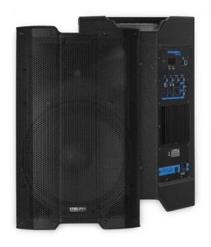 BAFLE AMPLIFICADO 15" BLUETOOTH HORUS STEELPRO