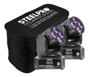 MINI CABEZA MOTORIZADA MINI4BAG+UV  STEEL PRO