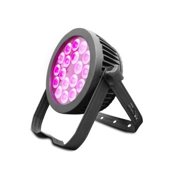 WASH PAR 18X12 XT RGBA CON UV PARA EXTERIOR CASE CON 4 PIEZAS LITE TEK