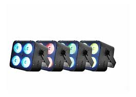 PAR LED 4 LEDS DE 10W RGBW SUPER BRIGHT AND LOUD
