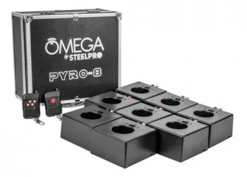 DETONADORES Y EFECTOS DE FUEGO PYRO-8 STEEL PRO