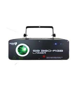 LASER  SB 380 RGB, SUPER BRIGHT AND LOUD.