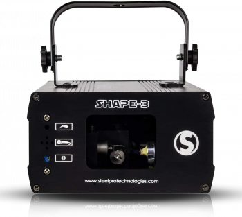 EFECTOS LASER SHAPE-3 LASER LASER RGB DE LA MARCA STEEL PRO