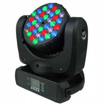 CABEZA MOVIL BEAM 36X3W CASE CON 4 PIEZAS SL PROLIGHTING