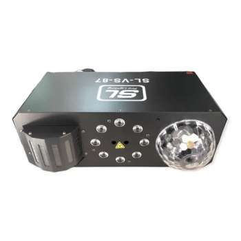 EFECTO 4 EN 1 JELLY RGB /LASER RG-DERBY-WASH CON CONTROL DE SL PROLIGHTING