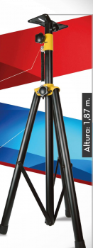 PEDESTAL TRIPIE BAFLE CAJA 4 PIEZAS SUPER BRIGHT AND LOUD