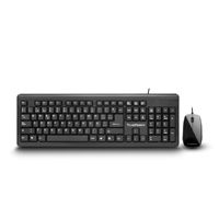 TECLADO/MOUSE TRUE BASIX TK-210 MOUSE 800 DPI / USB NEGRO