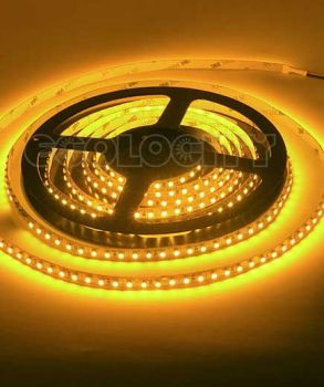 TIRA DE  LED SMD 5050 AMBAR, IP65