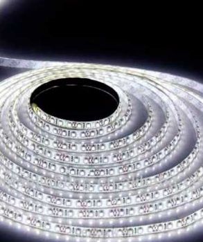 TIRA DE LED SMD 3528, BLANCO FRIO, IP65, 120 LEDs/M