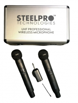 MICRÓFONOS INALÁMBRICOS  STEELPRO MODELO UP215P