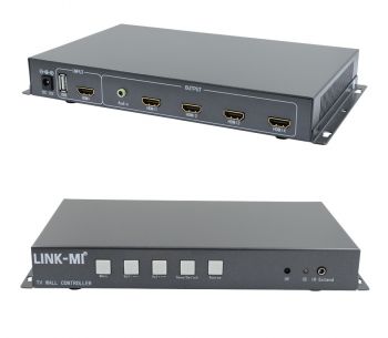 Controlador para videowall de 4 TV