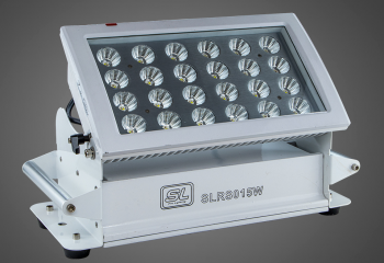 PANEL EXTERIOR CON  24 LEDS DE 8W RGBW BLANCO