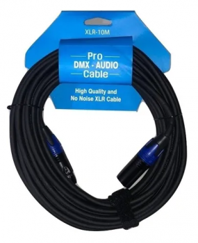 CABLE CANON DE 10M PROFESIONAL PARA AUDIO/DMX
