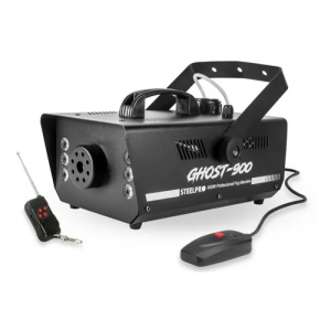 MAQUINA DE HUMO 900W 6 LED ALAMBRICA E INALAMBRICA GHOST-900 STEEL PRO